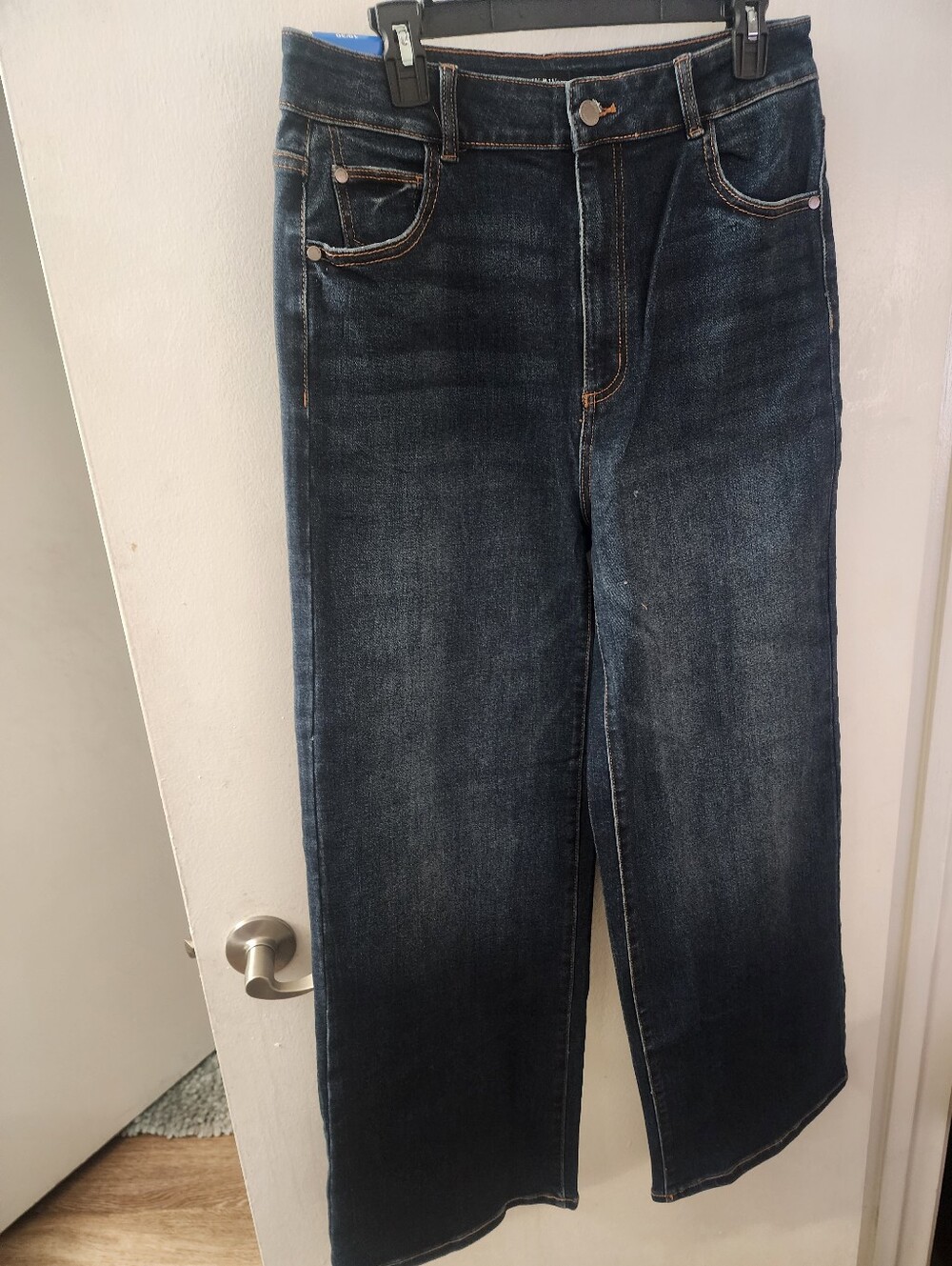 NWT WIDE LEG JEANS HIGH RISE SIZE 10 BY WELL WORN